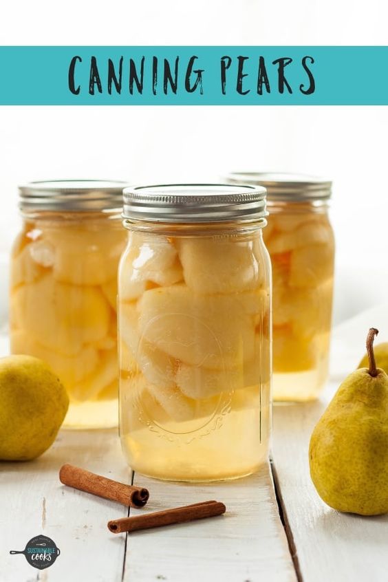Canning Pears (Preserved Pears) Yummly Recipes