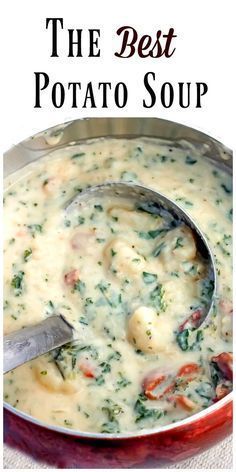 #The #Best #Potato #Soup - Recipe Kuenak