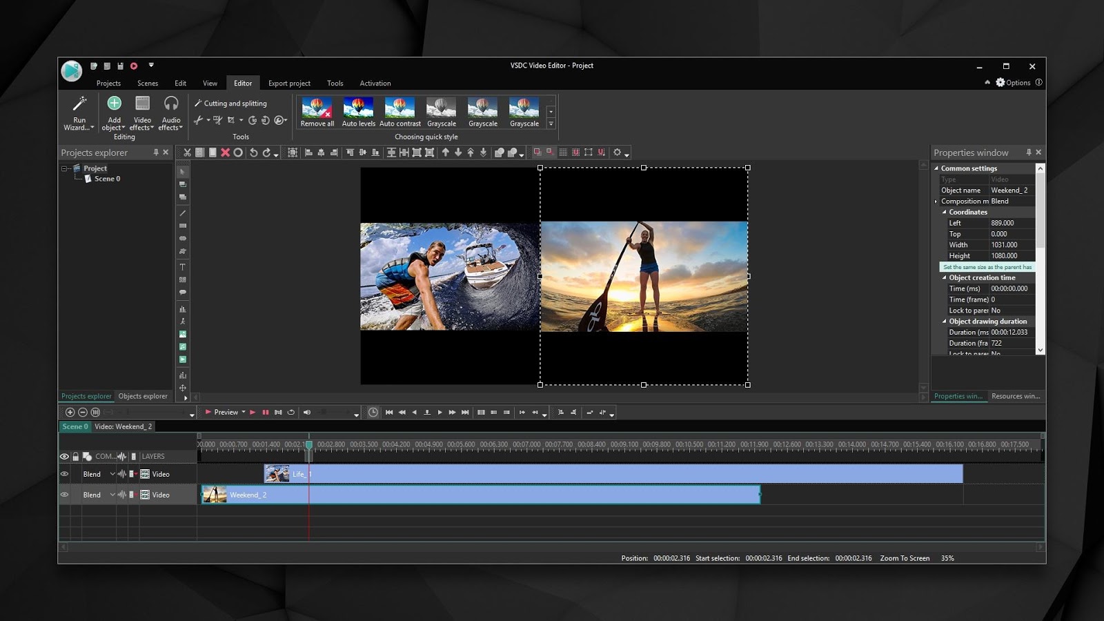 best free video editor no watermark