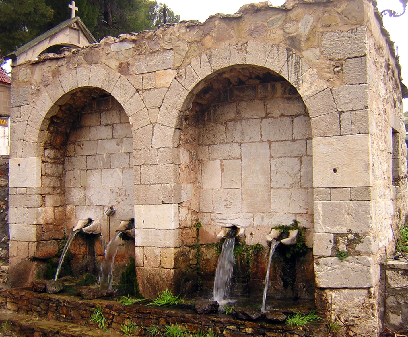 An ancient hydraulic work that keeps functioning for 2350 years! The most ancient hydraulic work