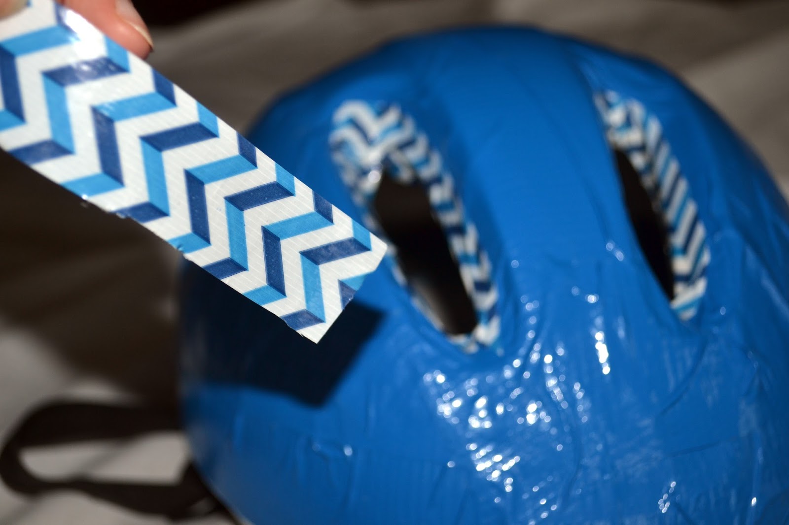 Duct tape helmet tutorial