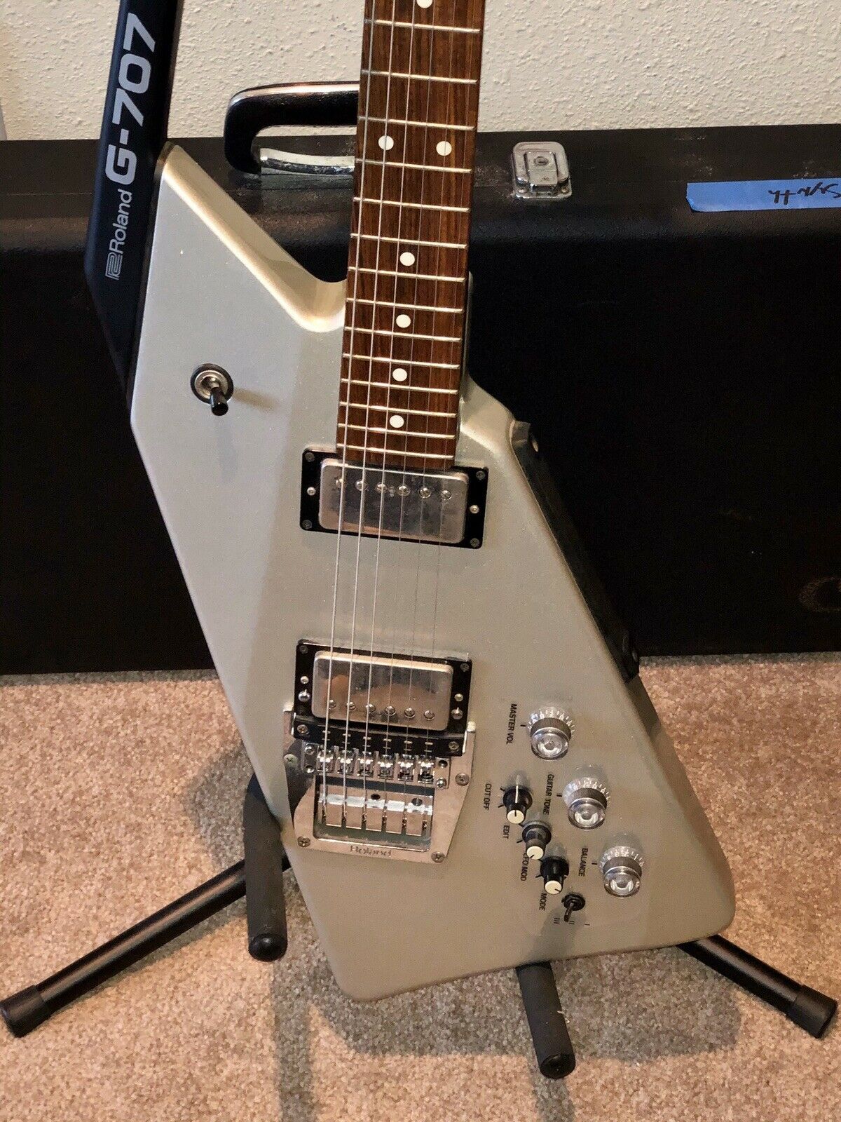 MATRIXSYNTH Rare Roland GR700 & G707 Roland Guitar, Synth Set