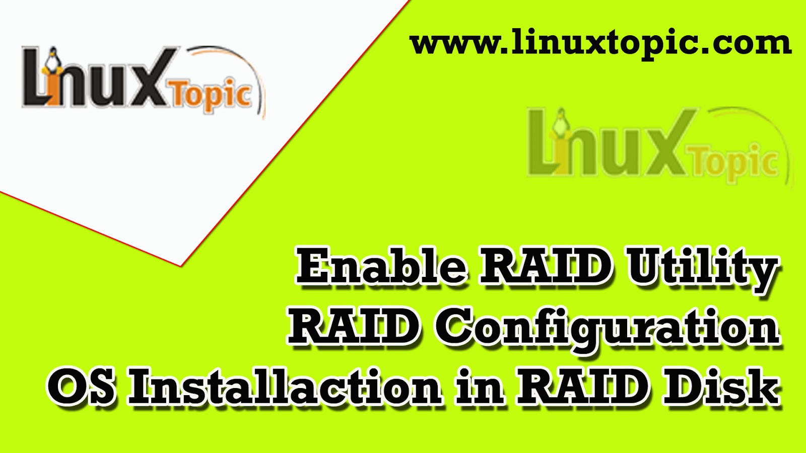 How to Configure RAID Array Using Intel Rapid Storage Technology Raid