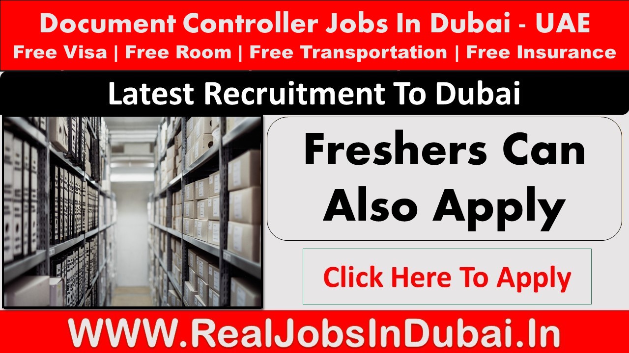 Document Controller Jobs In Dubai UAE 2021