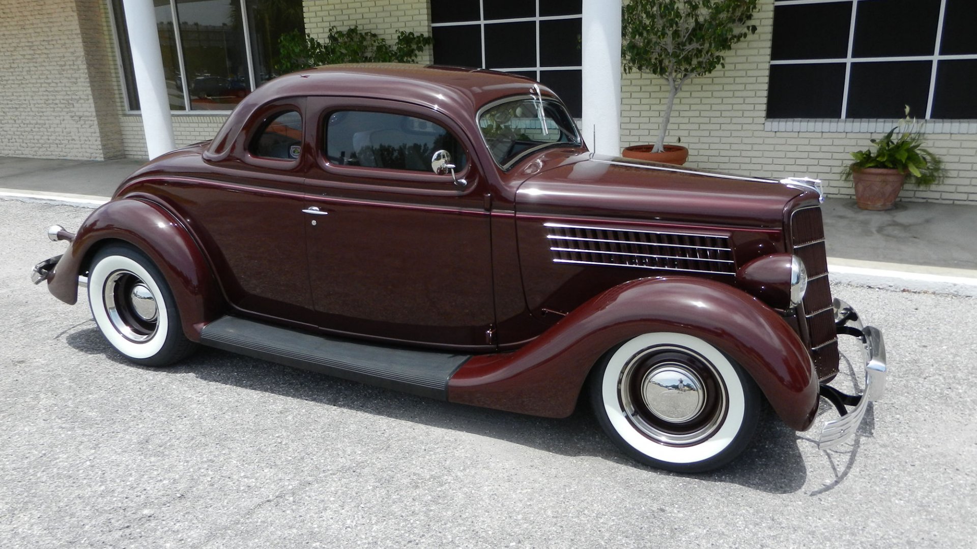 1935 Ford 5 Window Ccoupe hot rod Klasik arabalar
