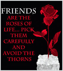 friendship animated friends quote roses quotes sayings