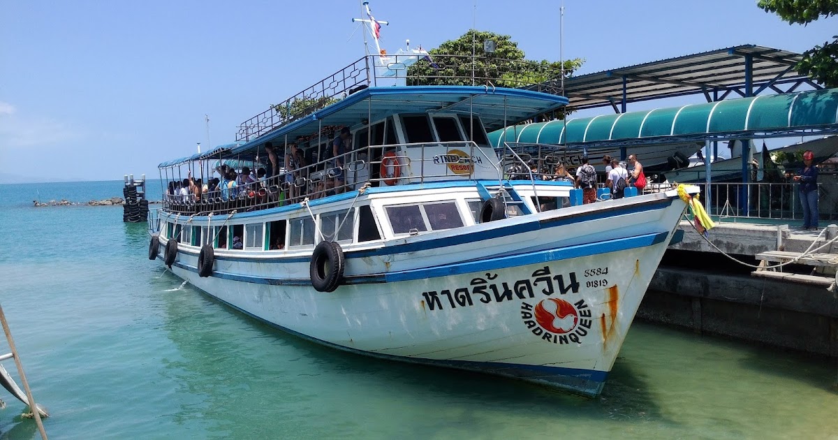 Koh Samui and Koh Phangan Ferry Haad Rin (Koh Phangan) to Bangkrak Pier (Koh Samui)