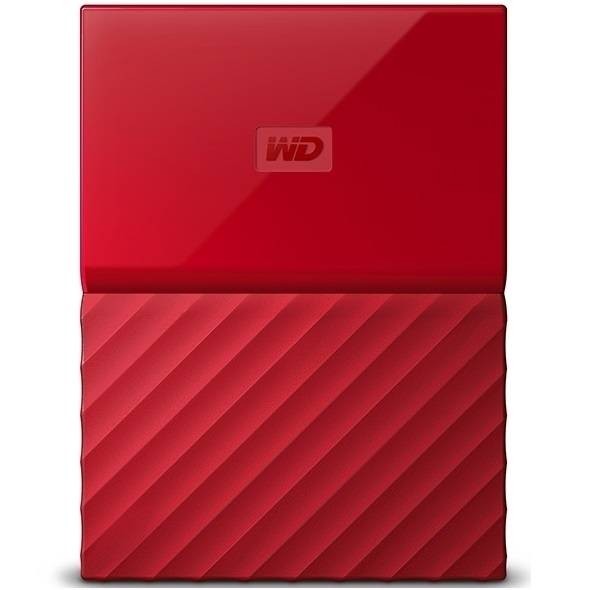 Ổ cứng ngoài WD My PassPort 1TB 3.0, Màu Đỏ – WDBYNN0010BRD-WESN