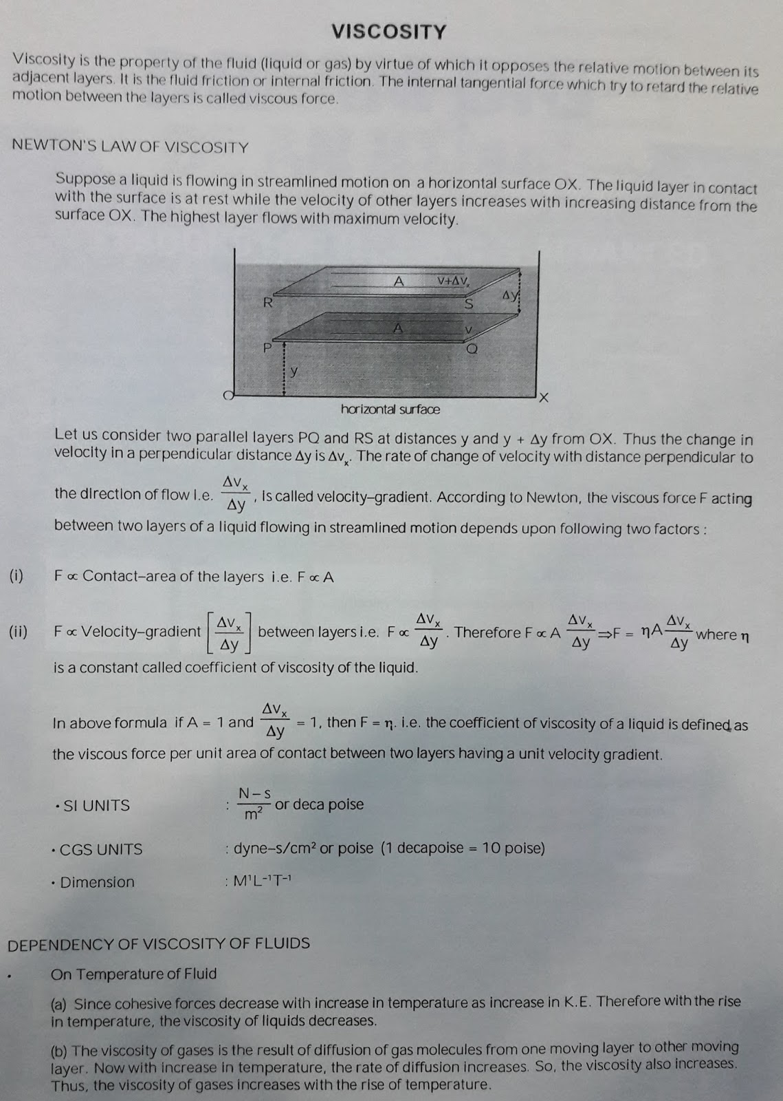 Surface Tension & Viscosity All Study Guide at one Place!