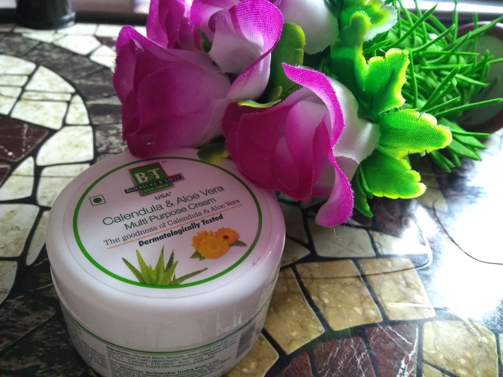 bt calendula and aloe vera cream