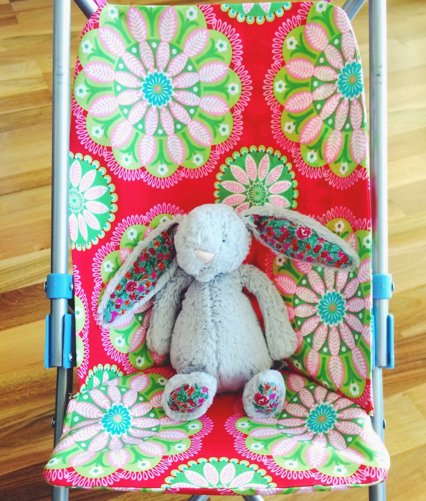 handmade sensations FOLDING DOLL STROLLER MAKEOVER