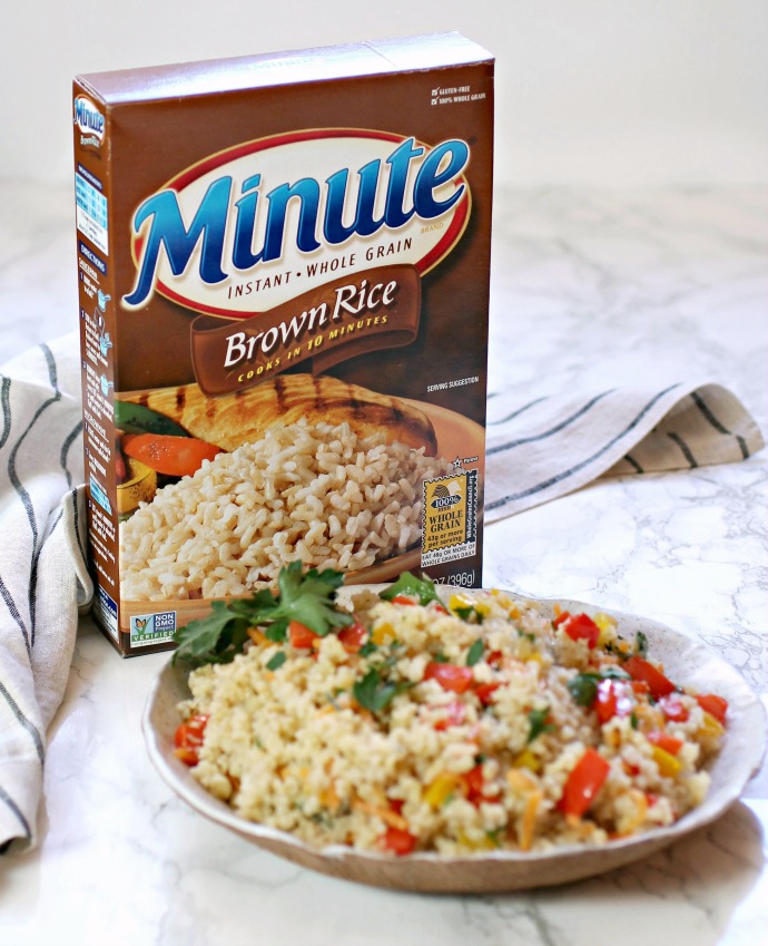 Hungry Couple Brown Rice Vegetable Pilaf