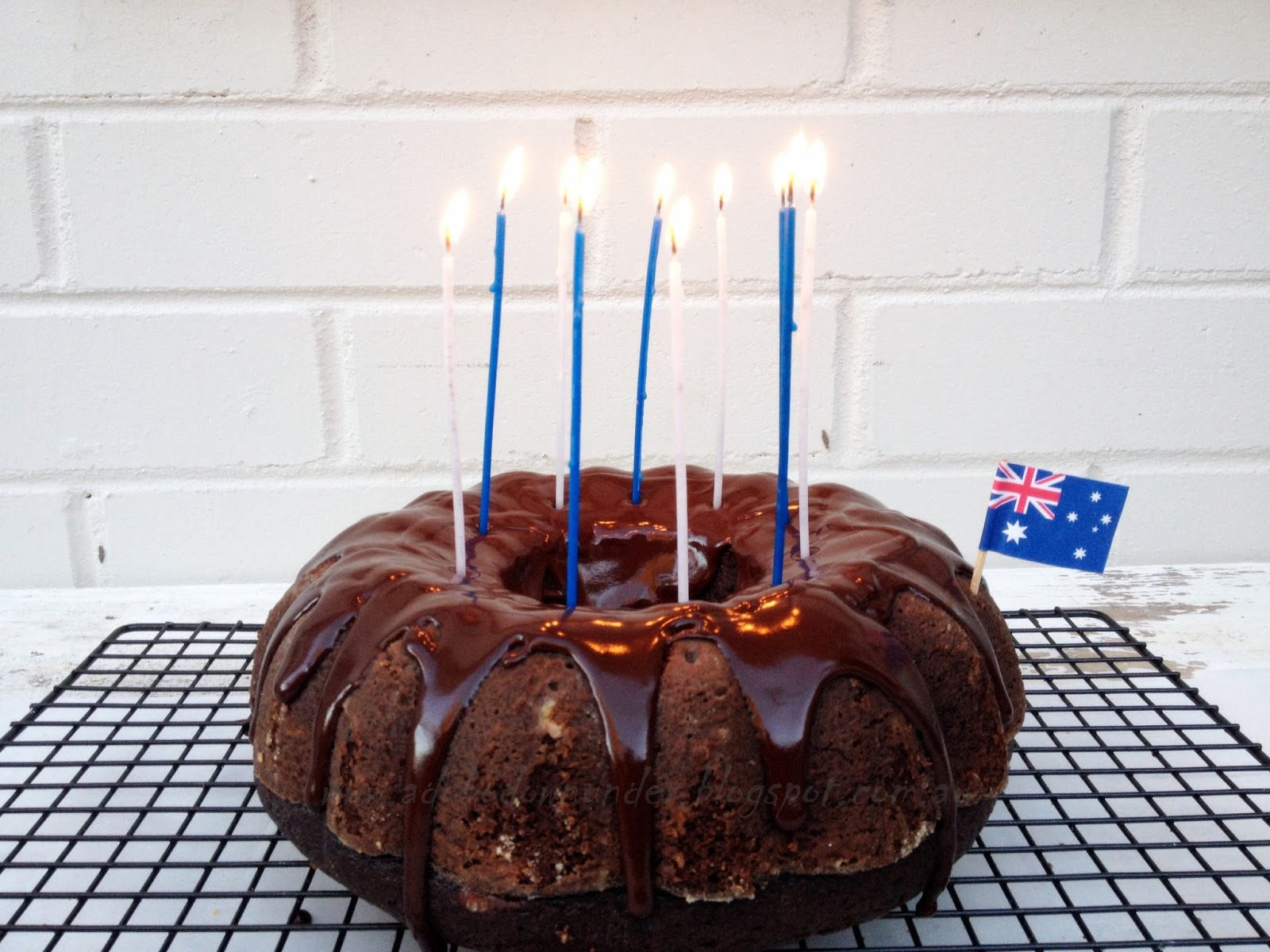 adobo down under Chocolate sour cream bundt cake