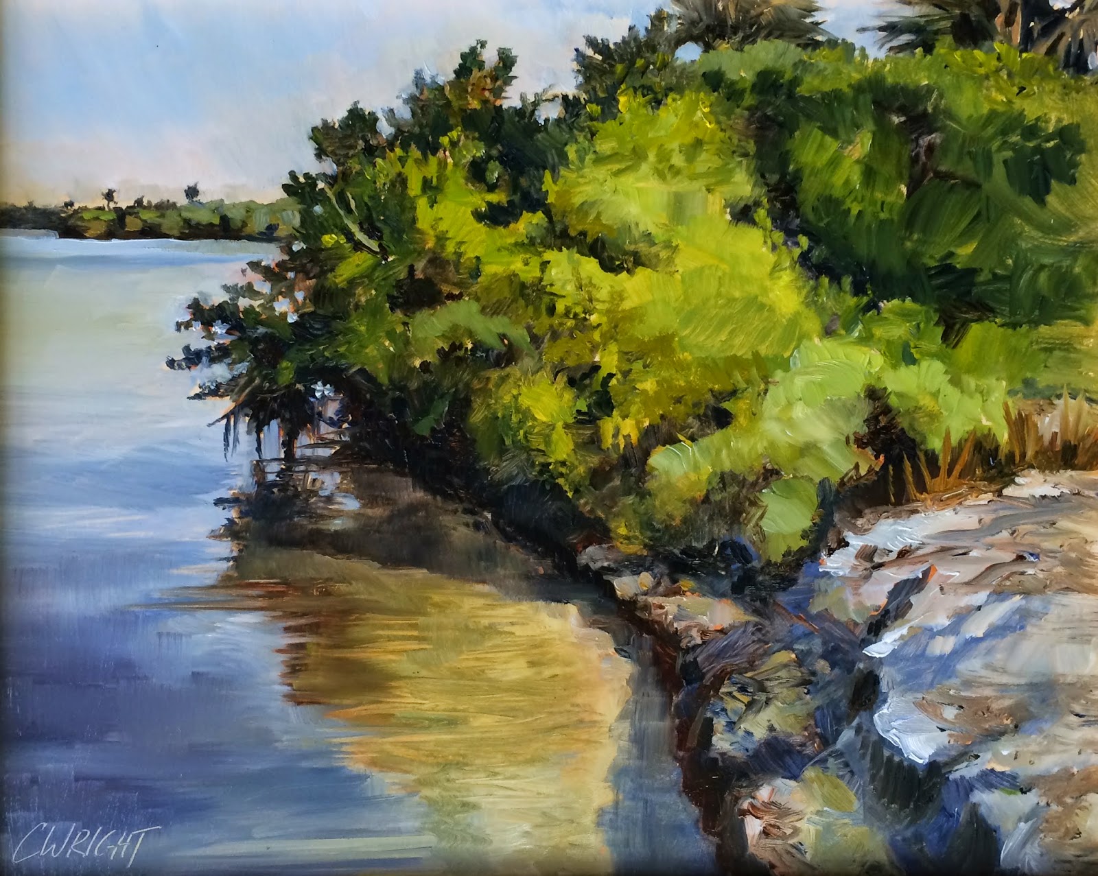CoryWrightArt Quiet Cove