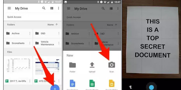 Scan Dokumen di Hp Tanpa Install Aplikasi Paling Mudah