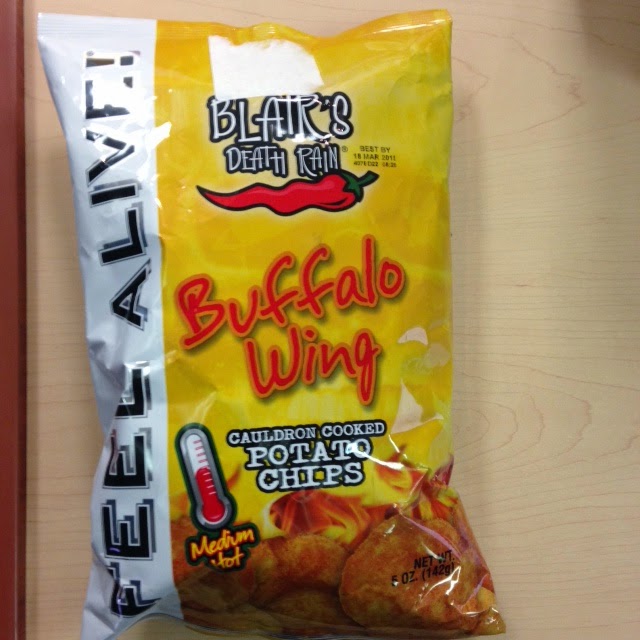 Winnipeg Chip Club Blair's Death Rain Buffalo Wing