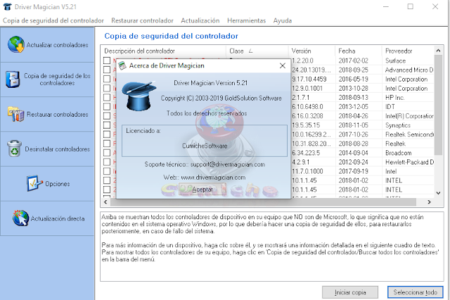 Descargar Driver Magician Full Español + Serial