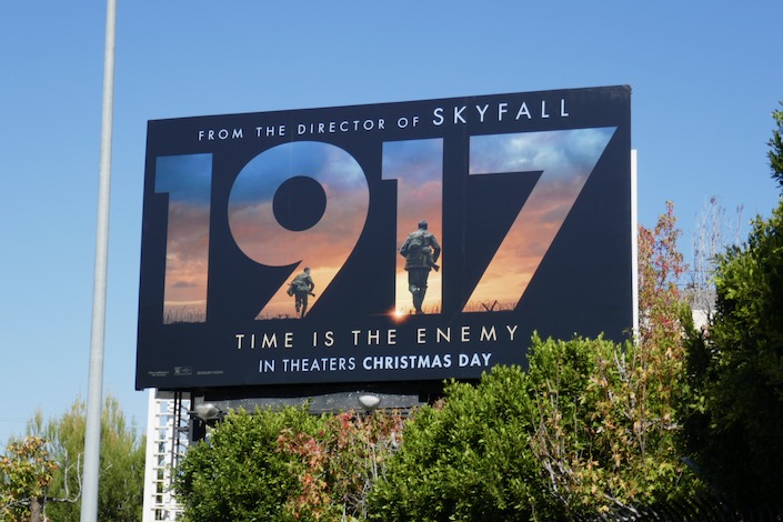 1917 film billboard 1917 film billboard