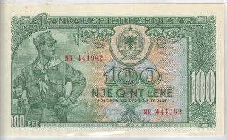 Albania 100 Leke 1957 P# 30