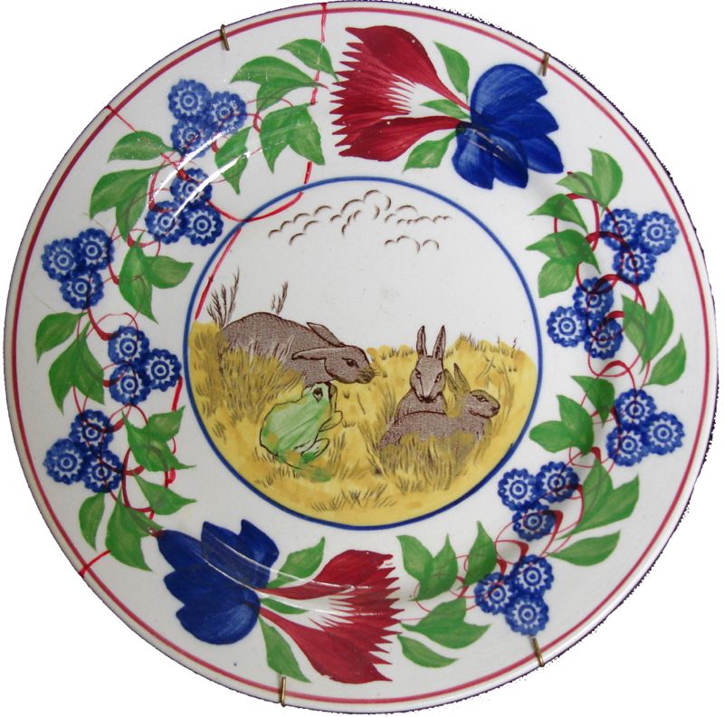 Dishy News - A Transferware Blog: RABBITWARE FOR EASTER