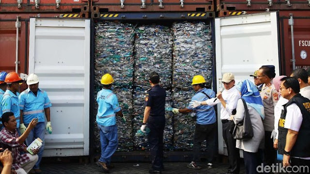 Sampah Asing dari Jerman Hingga AS Masuk RI Sampah Asing dari Jerman Hingga AS Masuk RI