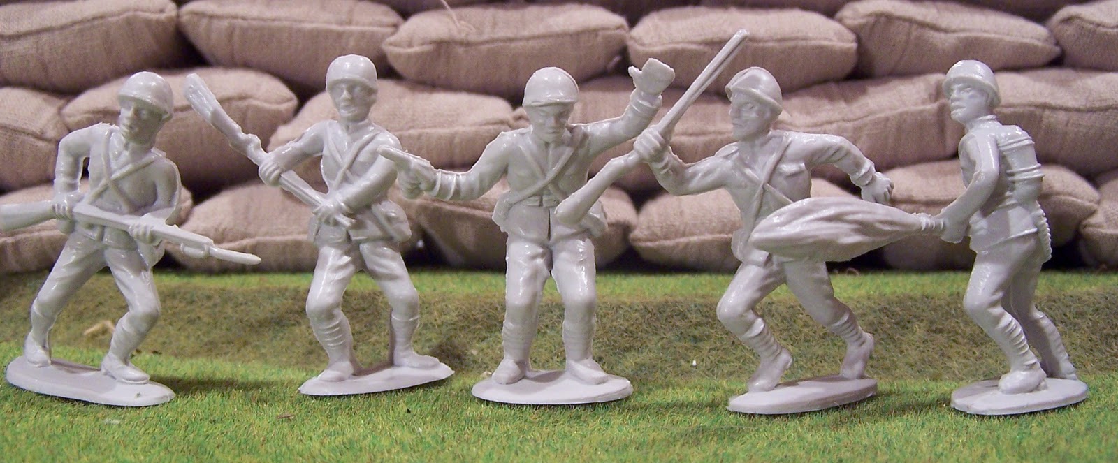 WWII Plastic Toy Soldiers Introducing the Chinese Infantry
