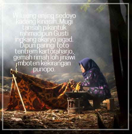 Arti Wilujeng Enjing Dan Contoh Ucapannya Dalam Bahasa Jawa Yosefpedia Com