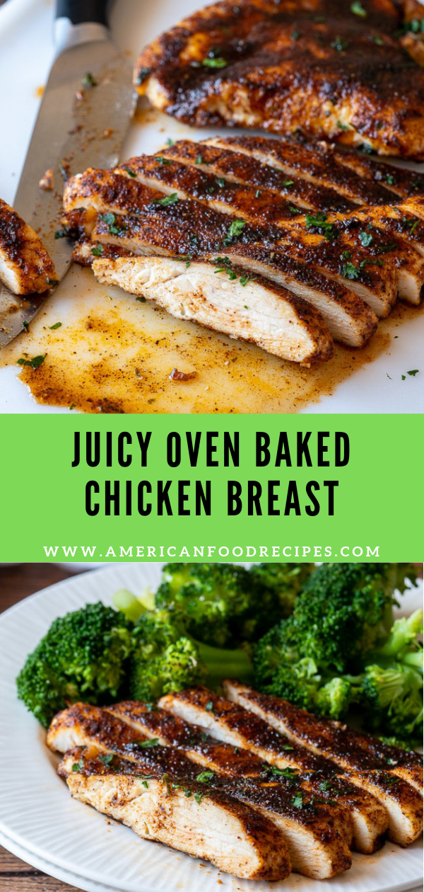 Juicy Oven Baked Chicken Breast Recipe By Mom