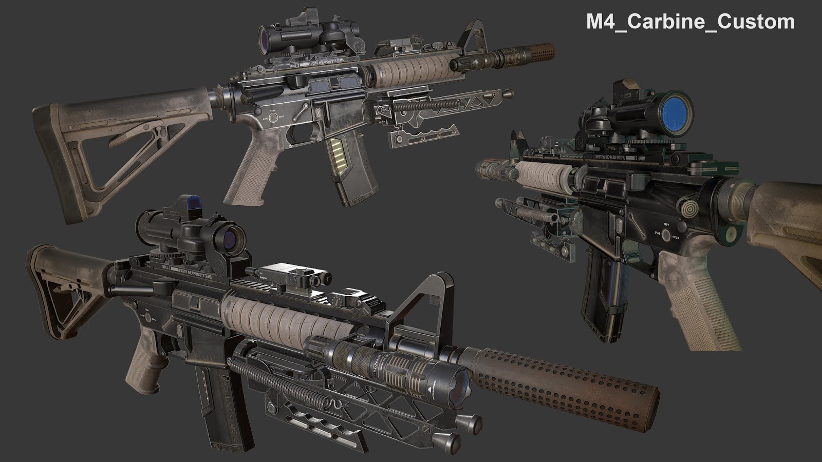 My Works: M4_Carbine