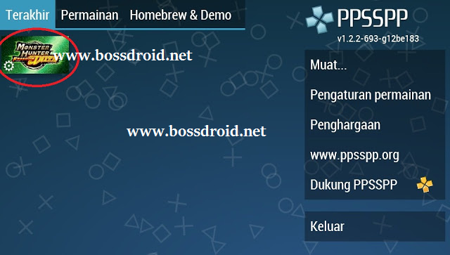 Cara LITE Game PSP dengan PPSSPP Bulid