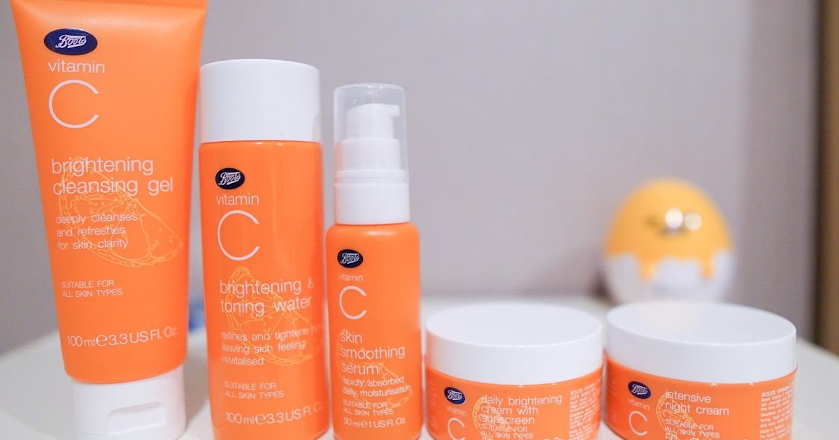 Review ลดเลือนจุดด่างดำกับเซต Boots Vitamin C