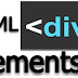 HTML Div Elements tag style contents section creation.