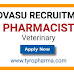 GADVASU Jobs 2019: Pharmacist Veterinary Job in Guru Angad Dev Veterinary and Animal Sciences University