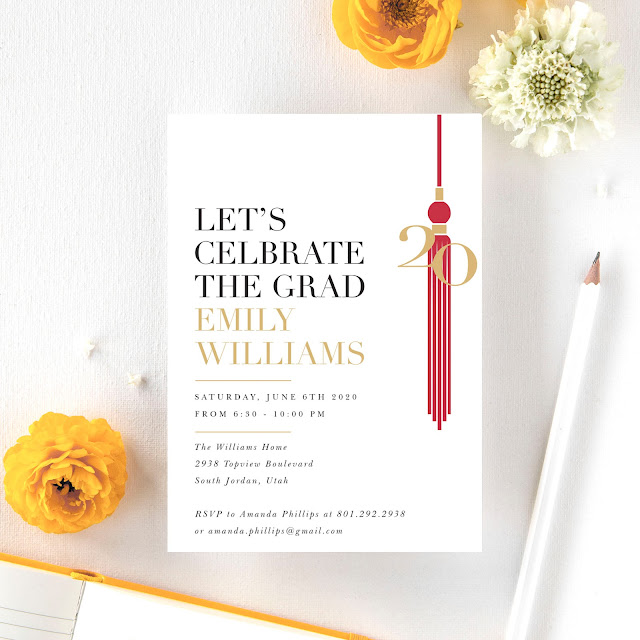 Basic Invite graduation invitations