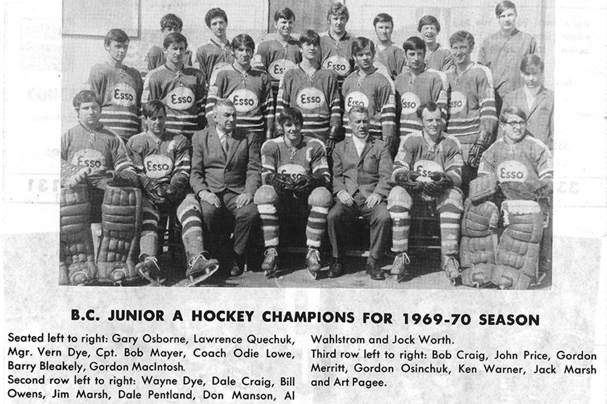 vipersdiehardfan blog Vernon Essos Ruled BC Junior Hockey 50 Years Ago