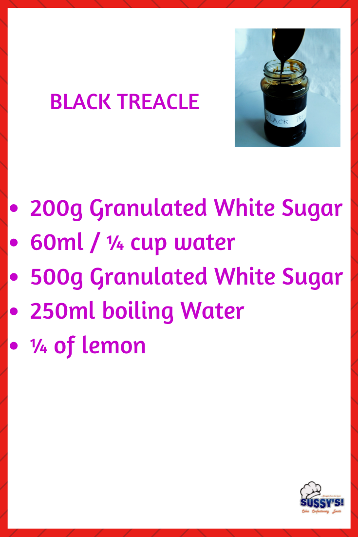 Homemade Black Treacle