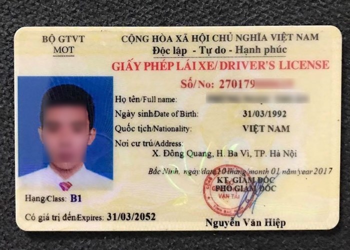 Giấy phép lái xe ô tô B1 và những điều mà người dân cần biết