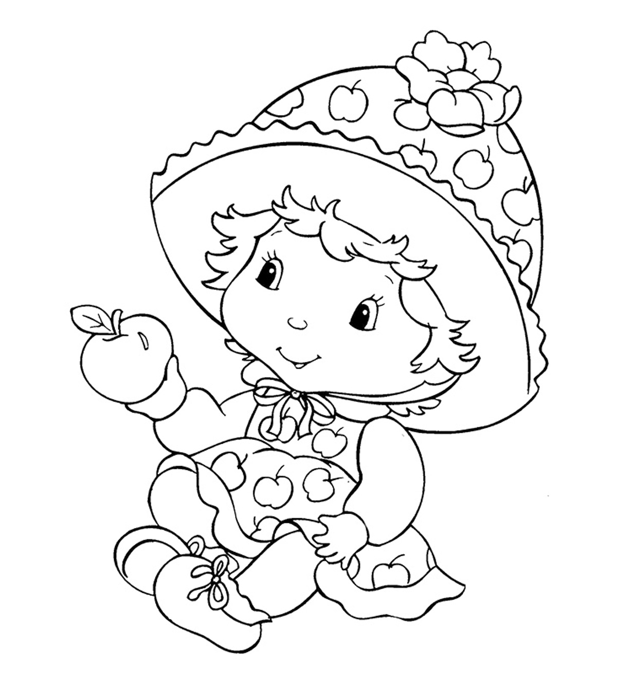 Strawberry Shortcake Coloring Pages 2 Coloring Pages