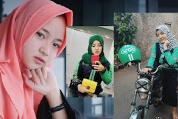 Mirip Nissa Sabyan, Gadis Cantik Ini Jadi Driver Ojol Demi Bayar Kuliah dan Bantu Sesama