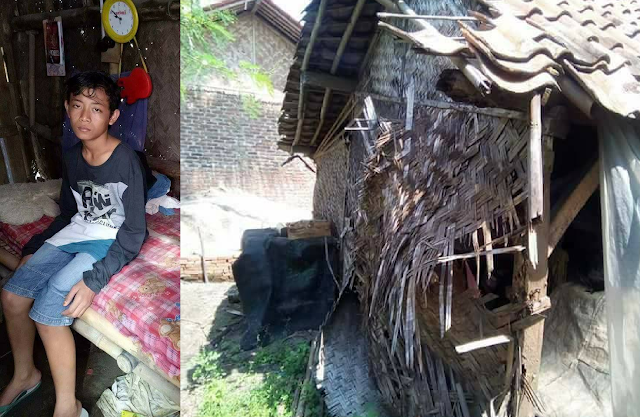 Tolong Disambangi, Bocah Ini Harus Tinggal Sendiri di Gubuk Reot Tanpa Tahu Ibunya Pergi Kemana Tolong Disambangi, Bocah Ini Harus Tinggal Sendiri di Gubuk Reot Tanpa Tahu Ibunya Pergi Kemana