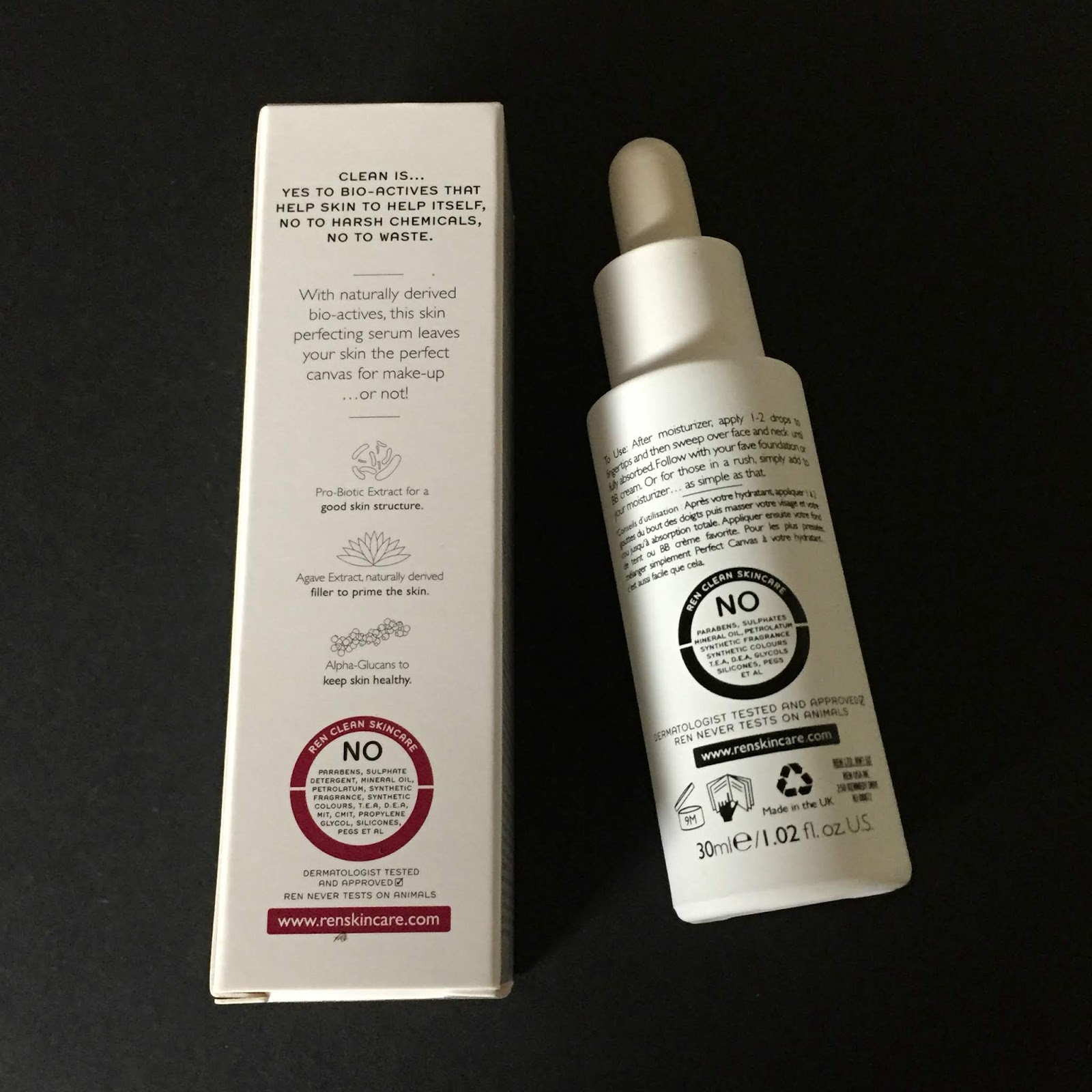 REN Perfect Canvas Serum Primer Review A Very Sweet Blog