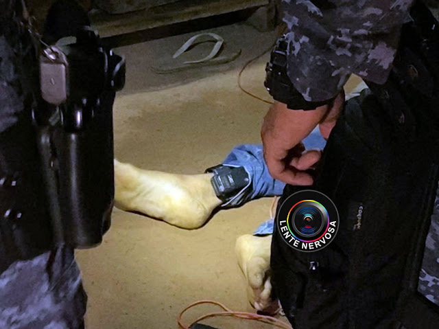 Monitorado por tornozeleira eletrônica é executado a tiros enquanto consertava bicicleta na zona sul - VÍDEO