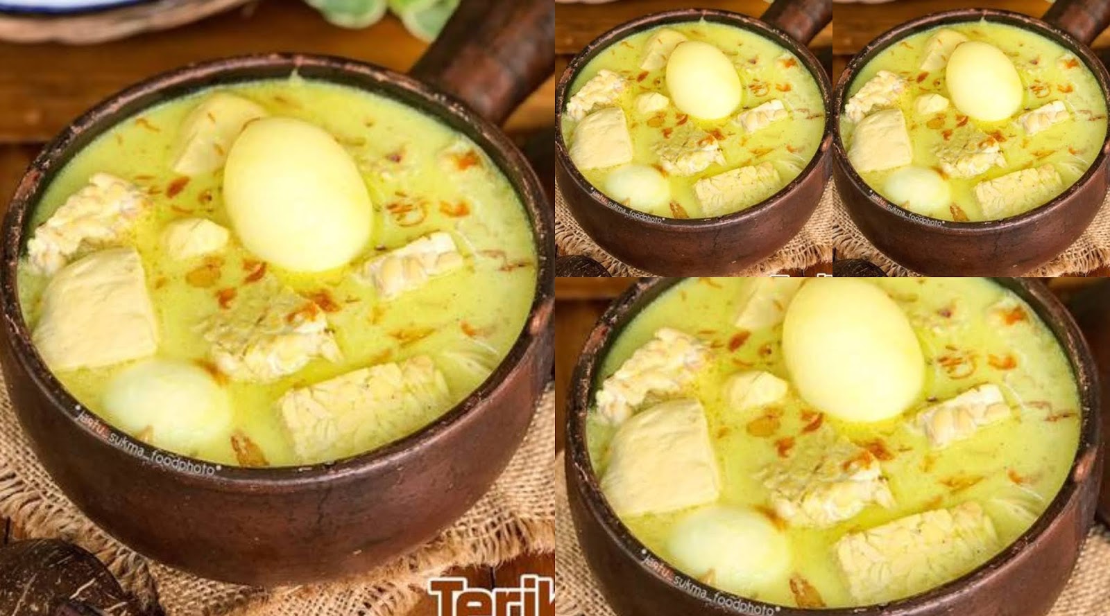 Terik Tempe Tahu Telur by Sukma_Cuisine Resep Masakan Ikan