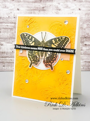 Fun card using the Many Messages Bundle and the upcoming early release Butterfly Bouquet Bundle.  Click here to learn more