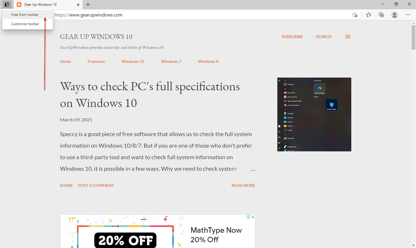 disable microsoft edge show desktop disable microsoft edge show desktop