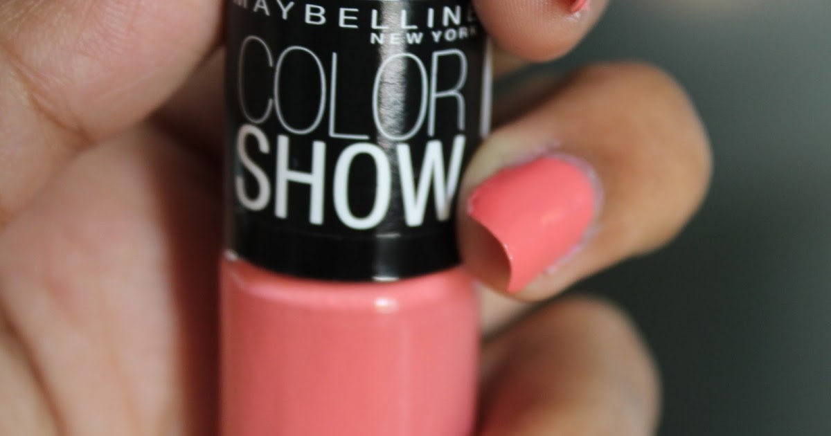 Maybelline Color Show Nail Polish in Coral Craze - wide 7