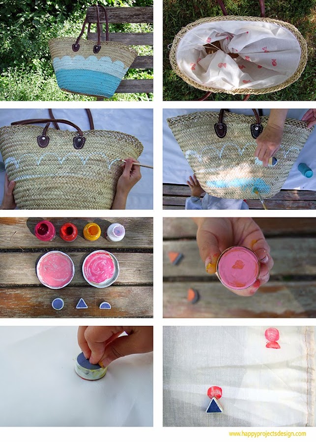 DIY: paso a paso pintar cesto con chalk paint