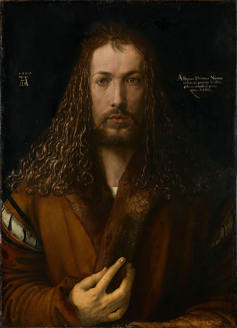 Self-Portrait at Twenty-Eight by Albrecht Dürer