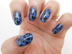 nail autism awareness nails