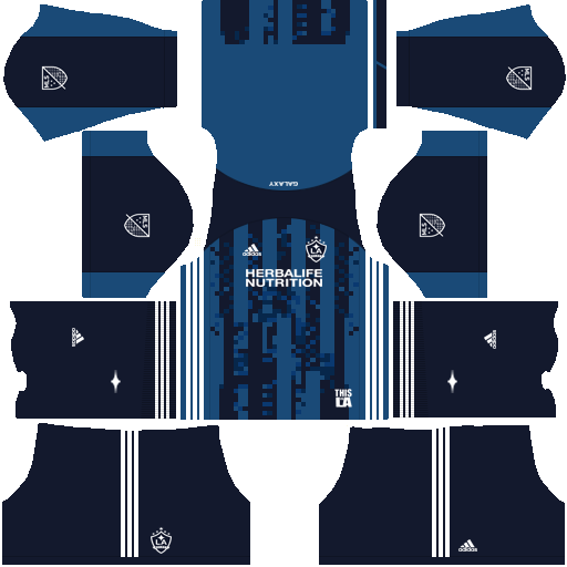 Kits/Uniformes Los Angeles Galaxy MLS 2020 FTS 15/DLS